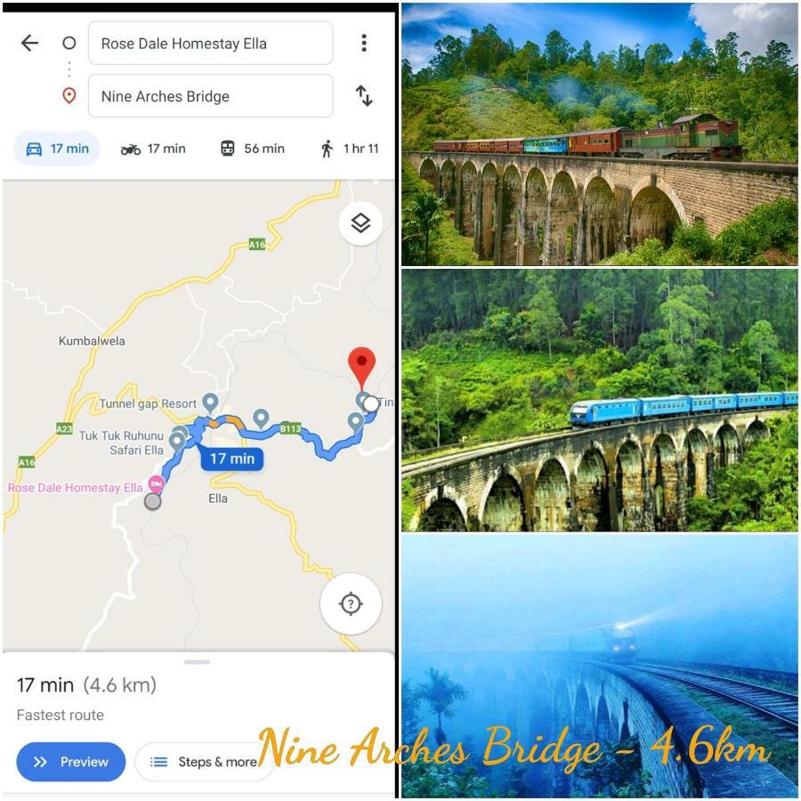 Rose Dale Homestay Елла Екстер'єр фото