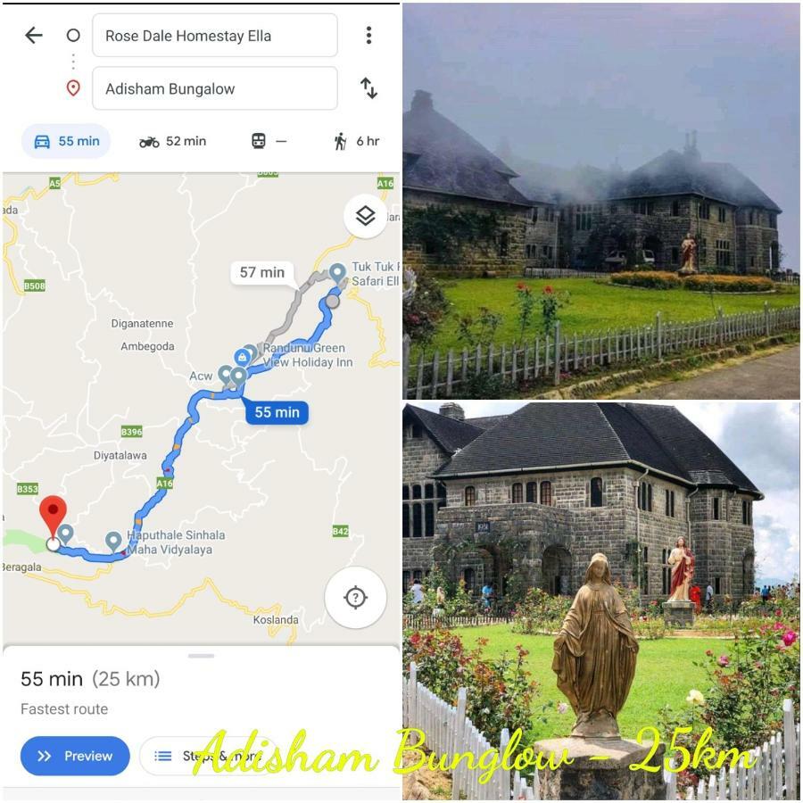 Rose Dale Homestay Елла Екстер'єр фото